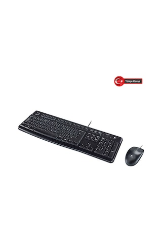 Logıtech Mk120, 920-002560, Usb Kablolu, Türkçe Q, Klavye Mouse Set