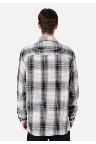 Colin's Colins Comfort Fit Shirt Neck Ekoseli Erkek Siyah Uzun Kol Gömlek Cl1066776 Q1.v1 Blk Siyah