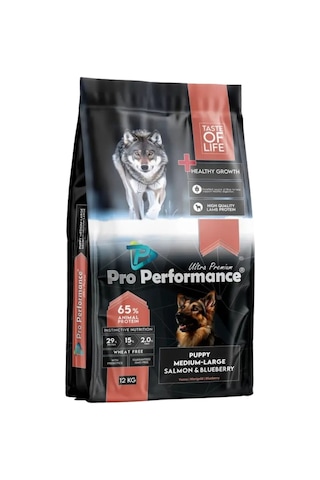 Pro Performans Puppy Dog M&l Salmon 12 KG