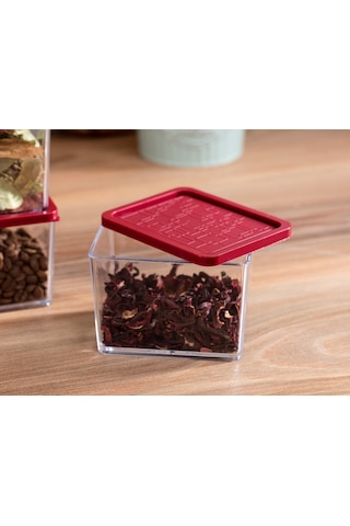 Madame Coco Quotidien Saklama Kabı Set 3 Adet Sakl000000004910x8x20 Cm-carmen Kırmızı