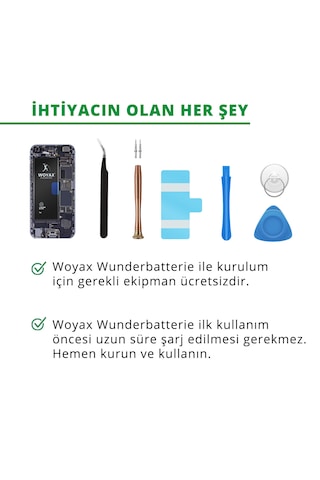 Woyax By Deji Xiaomi Redmi Note 13 Premium Batarya Bn5p