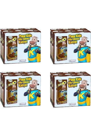 Pınar Kido Kakaolu Süt 180 Ml X 24 Adet