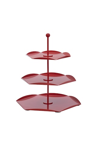 Ikea Vinterfint Servis Standı 37 Cm Kırmızı