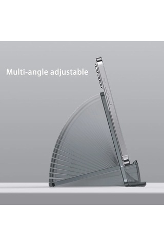 Tongxida Cbtx Boneruy T6 Standı - Ayarlanabilir Telefon Tutucu, Seyahat Beşik Dock, Koyu Gri Koyu Gri