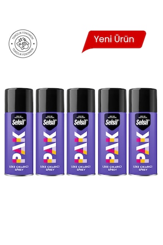 5x Leke Çıkarıcı Sprey Kumaşlarda Yağ Ve İnatçı Lekeler İçin Pratik Çözüm