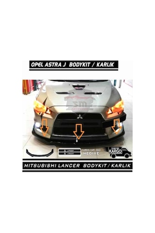 Mitsubishi Lancer Ön Tampon Eki Bodykit Karlık Lip