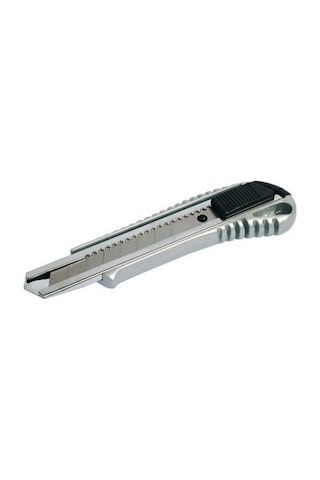Lüks Metal Maket Bıçağı Falçata + 10 Adet Yedek Uç Büyük Boy