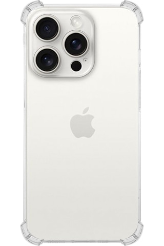Apple Uyumlu iPhone 15 Promax Kapak Kamera Korumalı Airbag Antishock Köşe Korumalı Şeffaf Silikon Kılıf