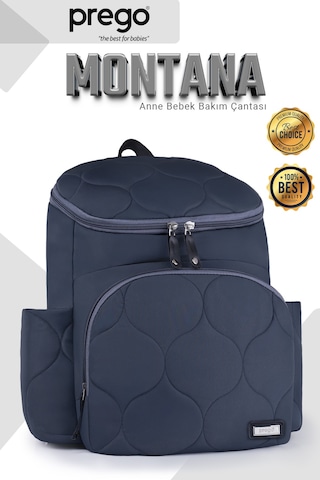 Montana Bebek Bakım Çantası Gri 3084 Beyaz