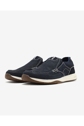 Clarks Sailview Step Navy Nubuck Erkek Lacivert Günlük Ayakkabı 26176976 Lacivert
