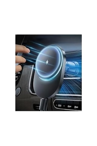 15w Kablosuz Şarjlı Mıknatıslı Araç Şarjı Hld-80