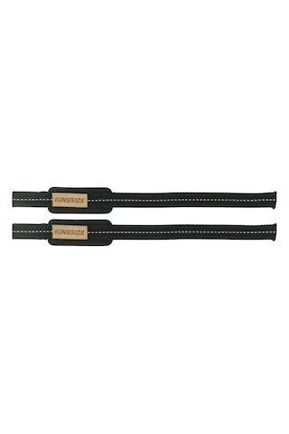 Kingsize Padded Lifting Straps Siyah Siyah