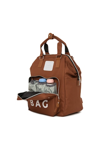 Bagmori Baby Bag Baskılı Cepli Anne Bebek Bakım Sırt Çantası