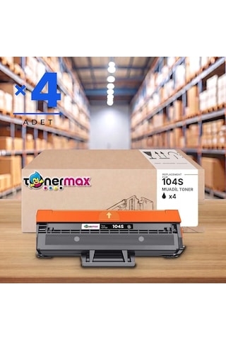 Samsung Ml-1666 Uyumlu Toner Çipli Mlt-d104s 4'lü 1.500 Sayfa