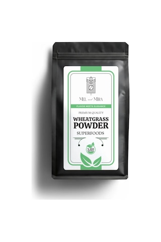 Organik Buğday Çimi Tozu 50g, Premium Wheatgrass Powder, Organik Vegan Katkısız