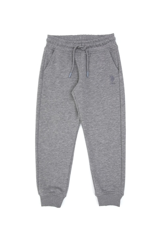 U.s. Polo Assn. Erkek Çocuk Gri Melanj Eşofman Altı 50307709-vr086 Gri Melanj