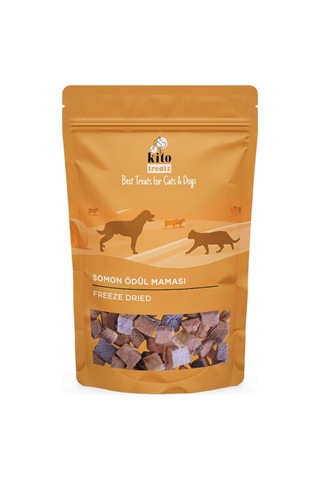 Kito Freeze Dried Somon Köpek Ödül Maması%100 Doğal, Glutensiz 30 Gr Dog Treat
