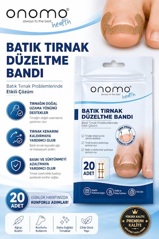 Health Batık Tırnak Bandı 20 Adet