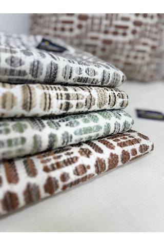 Nivemeshome Kırlent Kılıfı 45x45 Lisa 03 Vizon Vizon