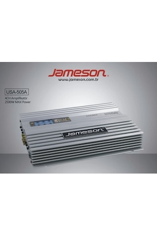 Jameson Usa-505A 4Ch 2500W Oto Anfi