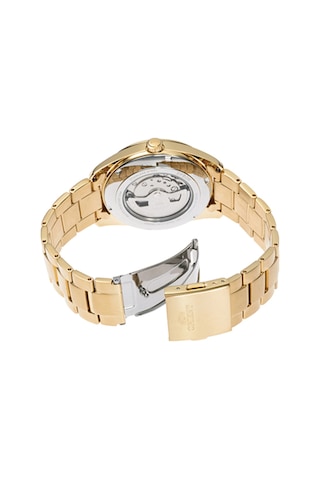 Orıent Ra-ar0007s30b Otomatik Open Heart Çelik Altın Rengi Safir Cam 41 Mm Erkek Kol Saati Metalik Gri