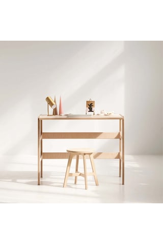 Woodesk Gordion Ahşap Çalışma Masası, Natural Renk Cpt4625-100