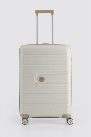 Ççs 5247 Polipropilen Büyük Boy Valiz Mor