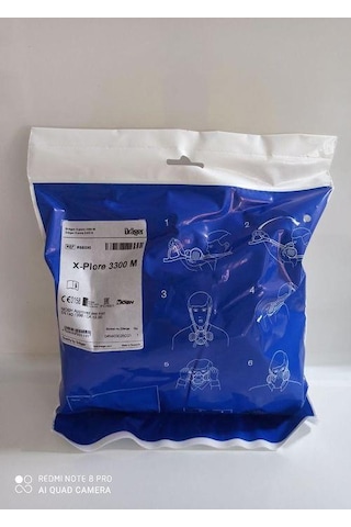 Drager Xplore 3300 Yarım Yüz Maskesi + 6738011 Ffp3 R Filtre