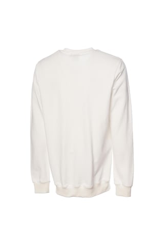 Hummel T-ıc Ico Erkek Beyaz Yuvarlak Yaka Sweatshirt Beyaz