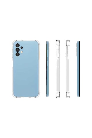 Zore Samsung Galaxy Uyumlu A33 5g Kılıf Omsy Nitro Anti Shock Silikon - Renksiz
