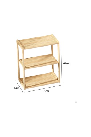 Ahşap Depolama Raf Masası Kitaplık Baharat Masaüstü Organizatör Masa Üstü Sergileme Raf Erkekler İçin 2