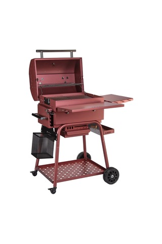 Igrıll Barbekü Hub 515 Mm Kömürlü Mangal Kırmızı