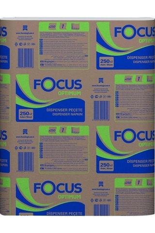 Focus Optimum Dispenser Peçete 18x250 Beyaz Dokulu