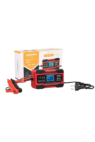 12v 72 Amper Akü İçin Şarj Aleti Digital Ekranlı