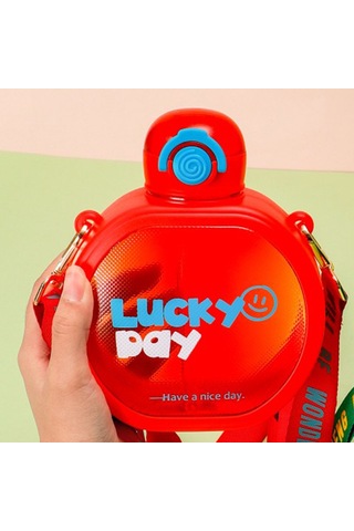 Tuomeng Yeni Ürün Düz Bardak İngiliz Serisi Ferahlatıcı İlkbahar Ve Yaz Yeni Ürün Renkli Eşleşen Moda Plastik Bardak 610ml Kırmızı