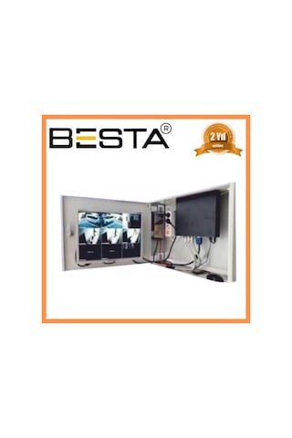 Dvr/monitör Box Metal Kasa Duvar Tipi Kabinet