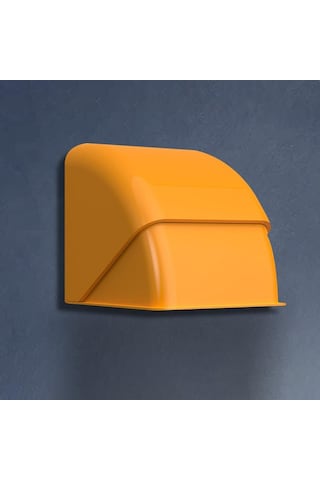 Homyl Banyo Priz Kutusu 86 Tip Seyahat Aksesuarları Toz Turuncu