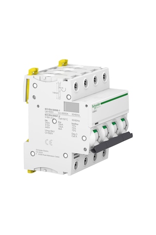 Schneider Electric Acti9 İc60N A9F74432 32A Sigorta (4P, 6Ka, C Eğrisi)