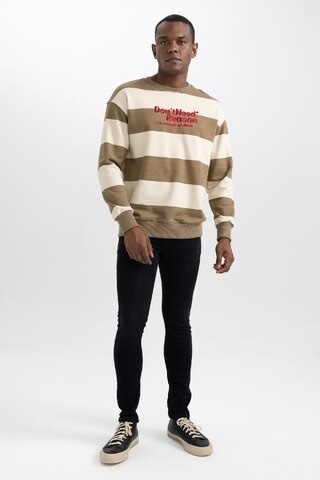 DeFacto Carlo Skinny Fit Ekstra Dar Kalıp Normal Bel Ekstra Dar Paça Jean Pantolon S2285AZ23AUNM40