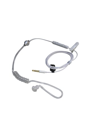 Mikrofonlu 3.5mm 4 Boğum Sipiral Mono Koruma Kulaklığı "kablolu Kulaklık"