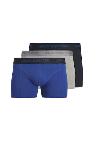Jack & Jones Erkek 3'lü Boxer Paketi - Cooper - 12291498 Çok Renkli