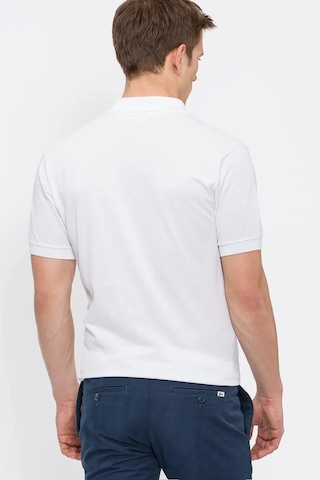 Lacoste Erkek Klasik Pike Kumaş Polo T-shirt Beyaz