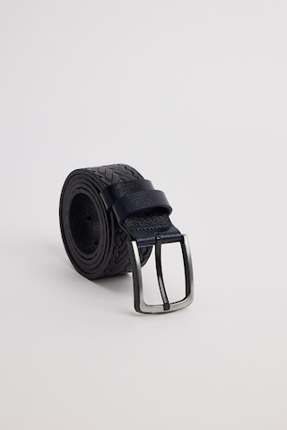 Tudors Erkek %100 Hakiki Deri 4 Cm Spor Lacivert Kemer-32649 Lacivert