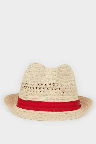 Defacto Kadın Hasır Şapka D9467ax25smbg117 Bej