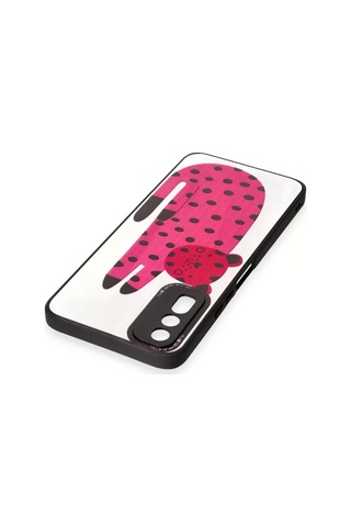 Newface Vivo Y11s Kılıf Mirror Desenli Kapak - Mirror - 12 Pembe