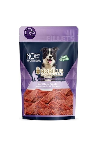 Nobılus Ördek Etli Fileto Köpek Ödül Maması 80gr
