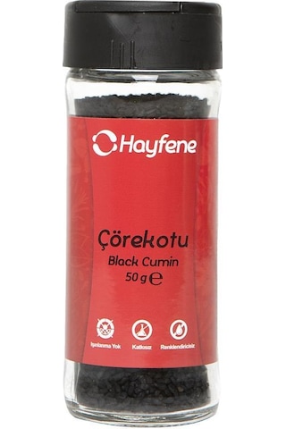 Hayfene Çörekotu Cam 50 G