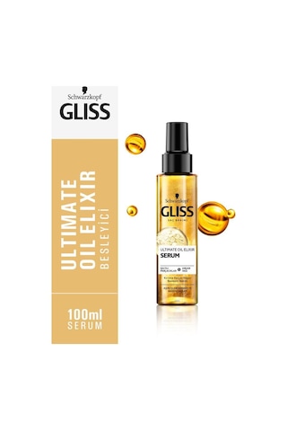 Schwarzkopf Gliss Ultimate Oil Elixir Besleyici Bakım Serumu 2 x 100 ML