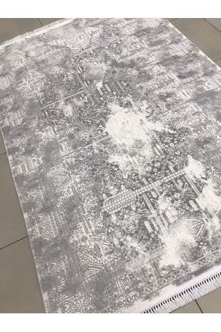 Padişah Halı Santo 77768 095 Serisi Akrilik Salon Oturma Yatak Odası Halısı Gri