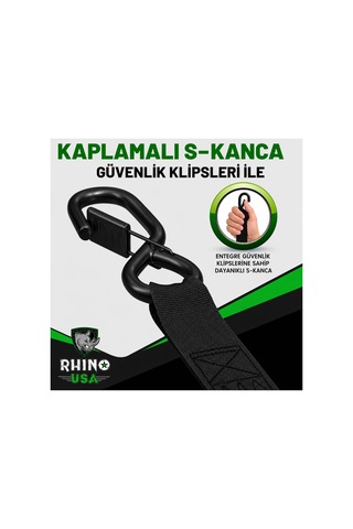 Otomatik Gergi Kayışı 2,5 Cm X 3 M 4'lü Set